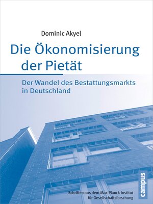 cover image of Die Ökonomisierung der Pietät